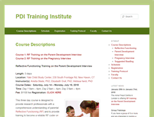 Tablet Screenshot of pditraininginstitute.com